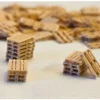 Miniaturen im Maßstab N (1/160) von EUR-Lastpaletten